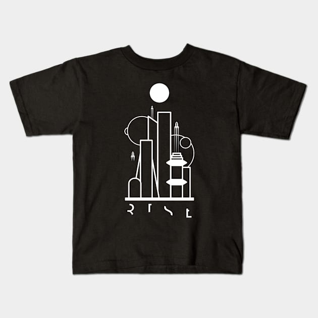 RISE Kids T-Shirt by NoirPineapple